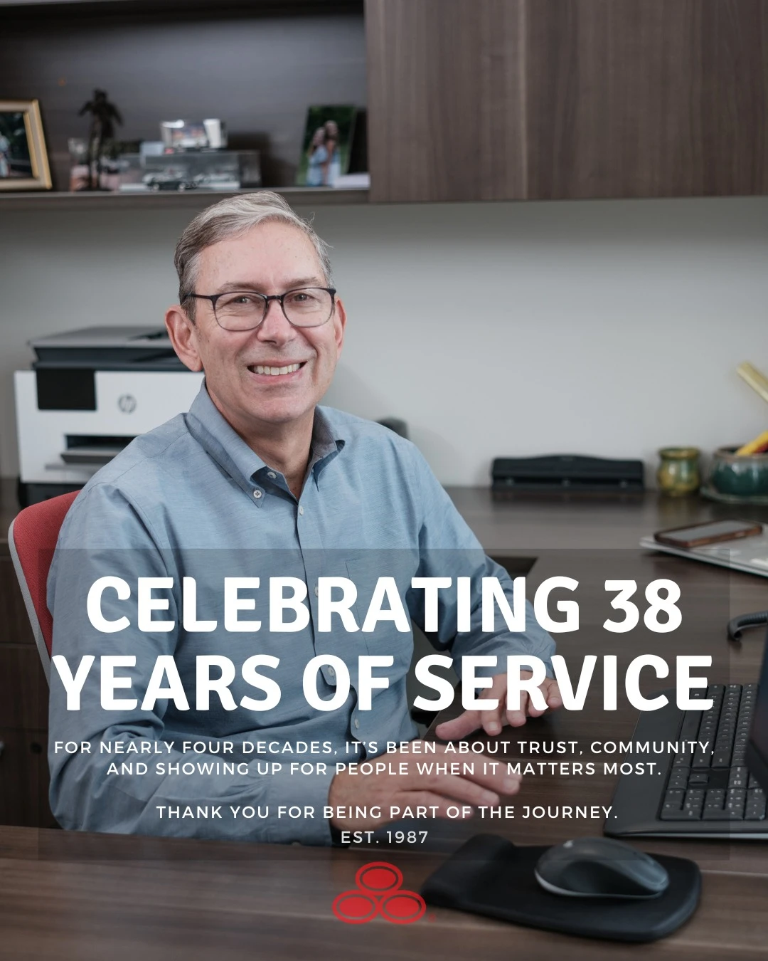 38 Years of Service